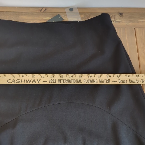 NIC+ZOE Black Flared A-line Midi Skirt NWT - Picture 13 of 13